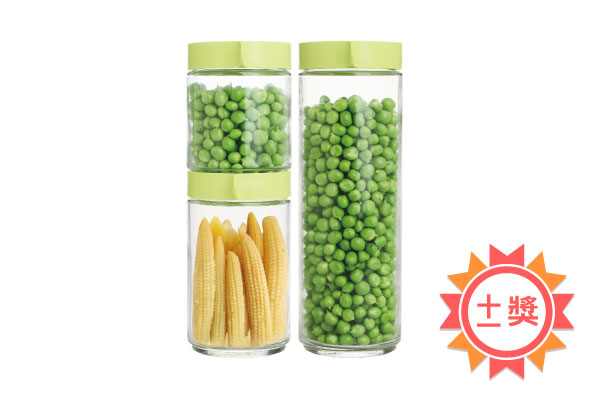 十一獎 玻璃儲物罐三入組