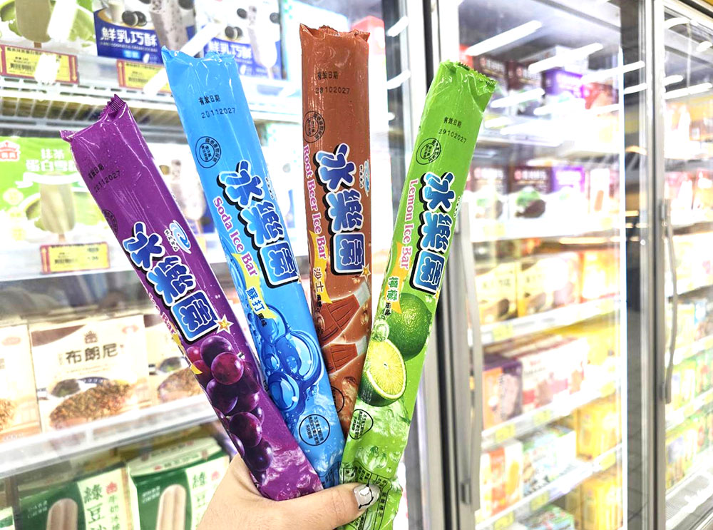 棒棒冰買一送一每支10元，單月熱銷破萬支