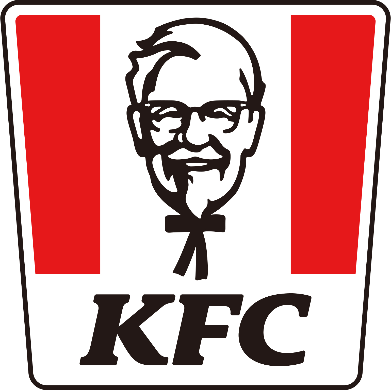 KFC PrimaryBrandLogo CMYK BlackEdge